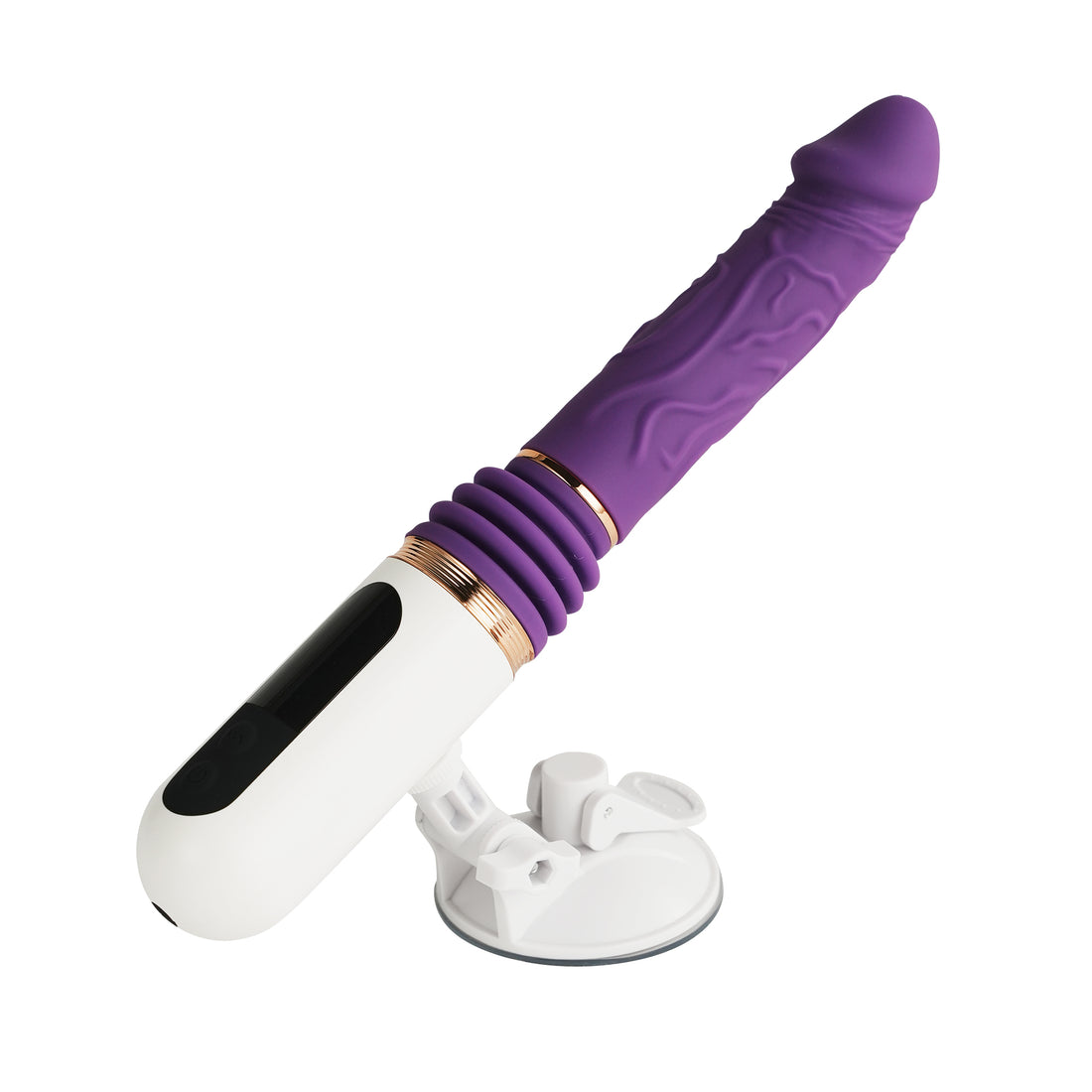 Lovepup Self Thrusting Dildo Machine Remote Control - Purple