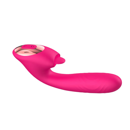 G-spot Vibrator &amp; Tongue Clit Licker