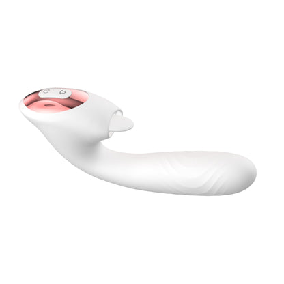 G-spot Vibrator &amp; Tongue Clit Licker
